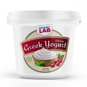 greek yogurt cherries
