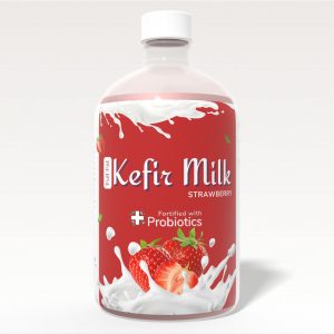 Kefir Milk Strawberry 0.5L