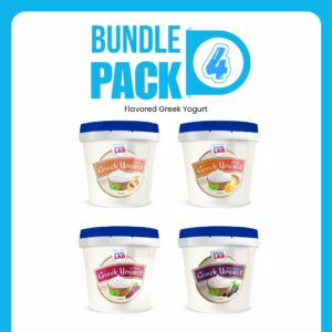 Greek Yogurt Flavored Bundle Pack of 4