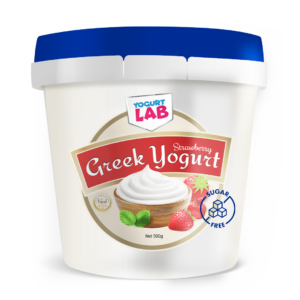 Greek Yogurt Strawberry - Sugar Free 500g