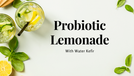 How to Make Probiotic Lemonade With Water Kefir